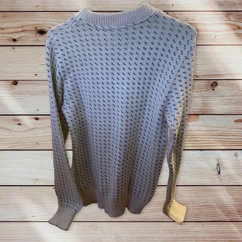 britches great outdoors sweater size xl with off white and green design